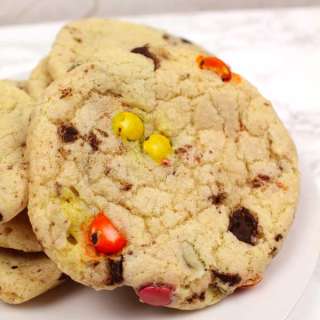 Vegan Rainbow Chip Cookies