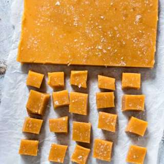 Pumpkin Salted Caramels
