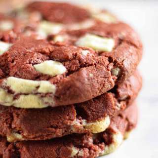 Vegan Red Velvet Cookies