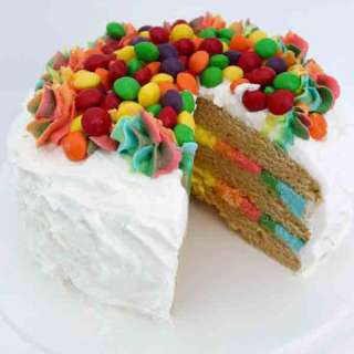 Vegan Rainbow Cake