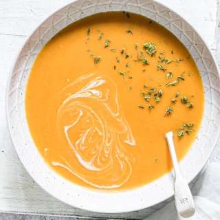 Vegan Instant Pot Pumpkin Soup