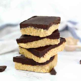 Vegan Chocolate Peanut Bars
