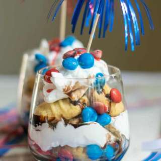 Easy Red White And Blue Trifle