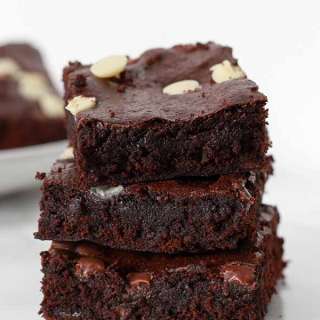 Vegan Cocoa Powder Brownies (No Chocolate)