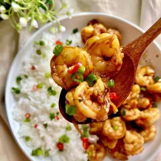 EASY Teriyaki Shrimp Stir Fry (20 min)