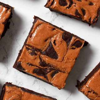 Vegan Peanut Butter Brownies
