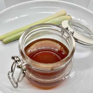 Easy lemongrass simple syrup