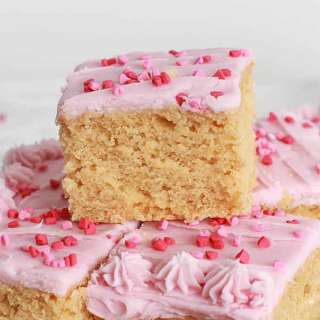 Vegan Valentine's Day Cake