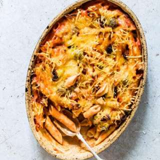 Smoky Baked Vegan Pasta Bake