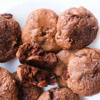 Air Fryer Brownie Mix Cookies