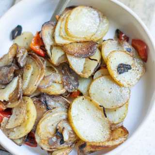 Easy Smothered Potatoes