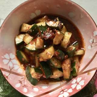 Cold cucumber salad recipe