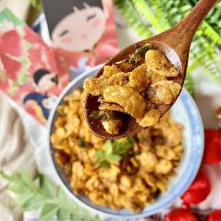 Salted Egg Yolk Cornflakes (CRISPY)