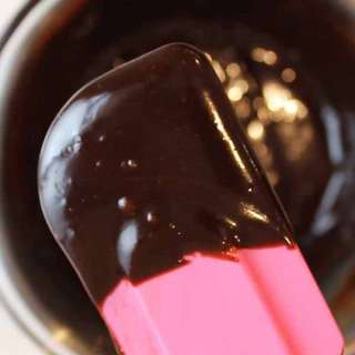 Vegan dark chocolate ganache