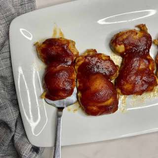 Baked BBQ Chicken Thighs