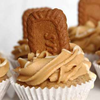 Vegan Biscoff cupcakes (Eggless)