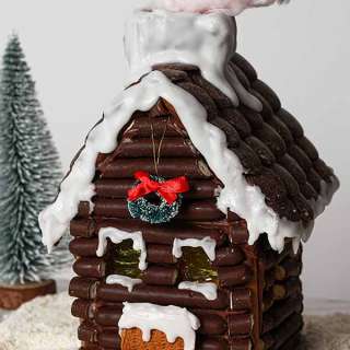 Vegan Gingerbread House