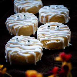 No Bake Mummy Cookies