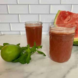 Watermelon and Cucumber Juice