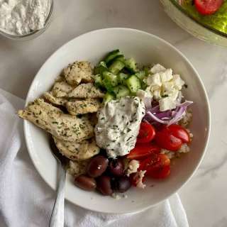 Chicken Tzatziki Bowl