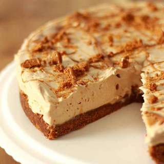 Vegan Biscoff Cheesecake