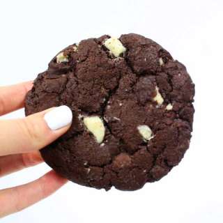 Vegan Double Chocolate Cookies