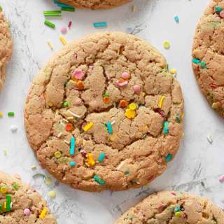 Vegan Funfetti Cookies (Sprinkle Cookies)