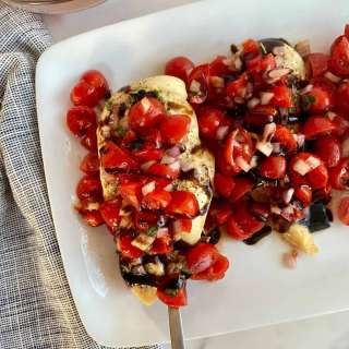 Sheet Pan Bruschetta Chicken