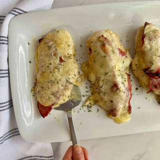 Healthy Chicken Cordon Bleu
