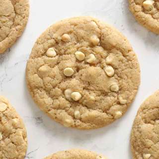 Vegan White Chocolate Cookies