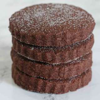 Vegan Chocolate Shortbread