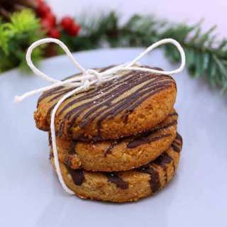 Vegan Chocolate Ginger Cookies