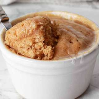 Vegan Gingerbread Mug Cake