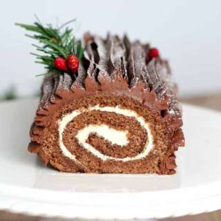Vegan Yule Log