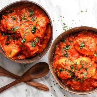 Moroccan Chicken & Lentils
