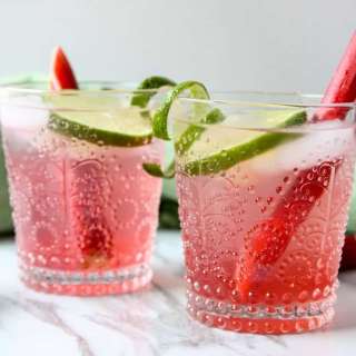 Rhubarb Gin & Tonic