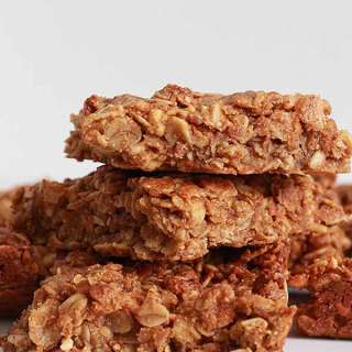 Vegan Peanut Butter Flapjacks