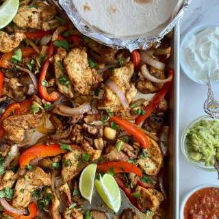 Chicken Fajita Tray Bake