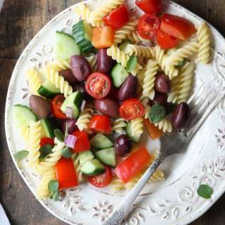 Greek Pasta Salad Recipe