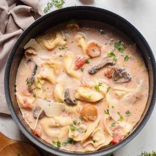 Tomato Tortellini Soup