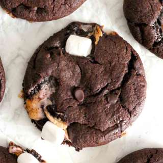 Vegan Hot Chocolate Cookies