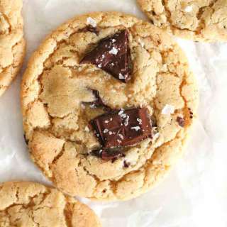 Eggless Chocolate Chunk Cookies