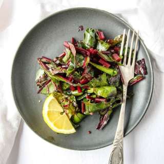 Sautéed Beet Greens