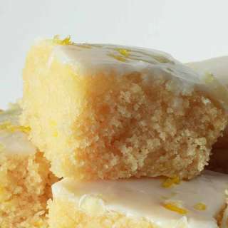 Vegan Gluten Free Lemon Drizzle Cake