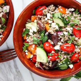 Mediterranean Buckwheat Salad