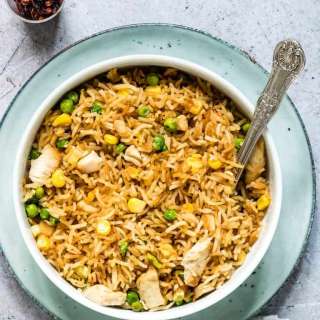 Air Fryer Chicken Fried Rice