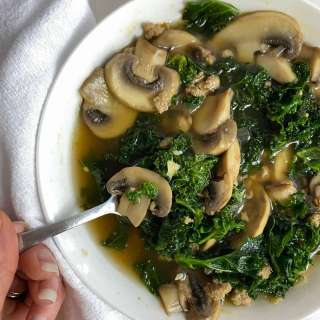 Turkey Sausage and Kale Soup