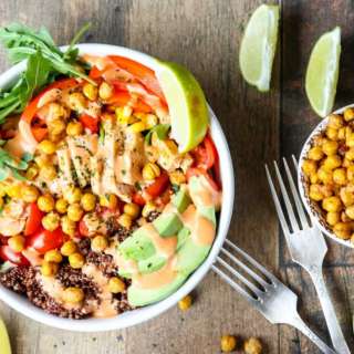 Sriracha Chicken Burrito Bowls