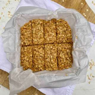 No-Bake Peanut Butter Granola Bars