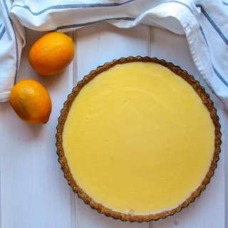 Meyer Lemon Curd Tart